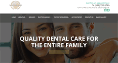 Desktop Screenshot of carmelvalleydental.com